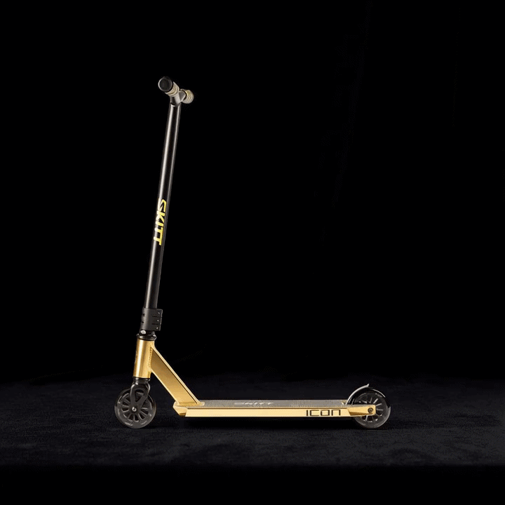 SKITT Freestyle koloběžka ICON Gold animace 2